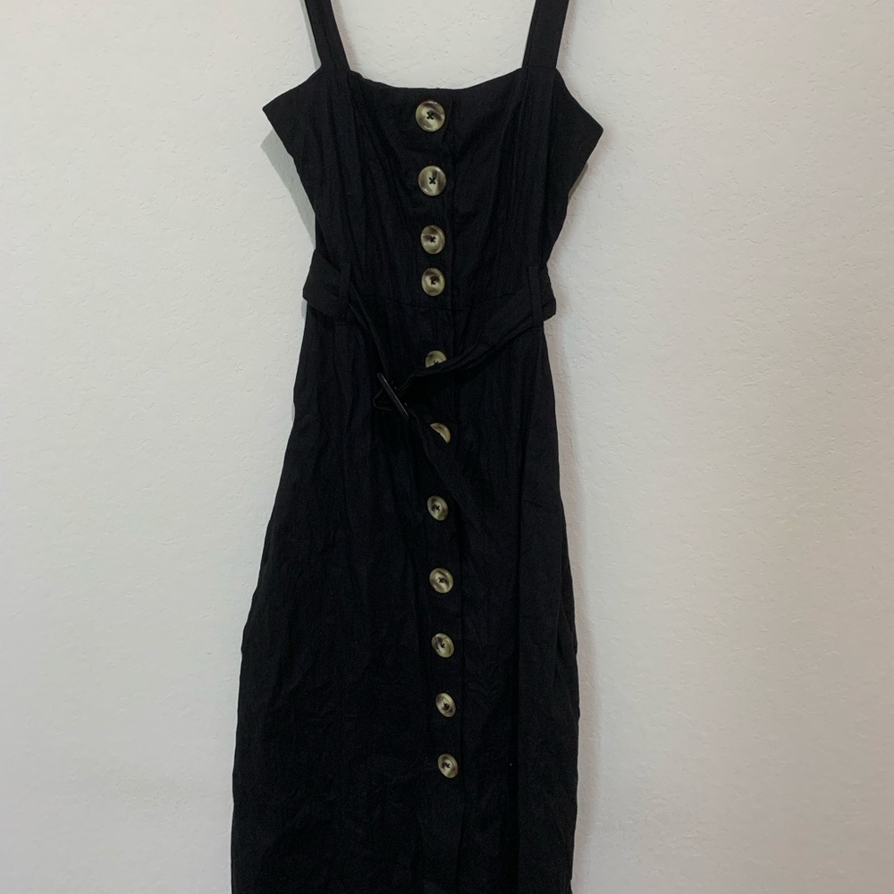 midi dress with belt